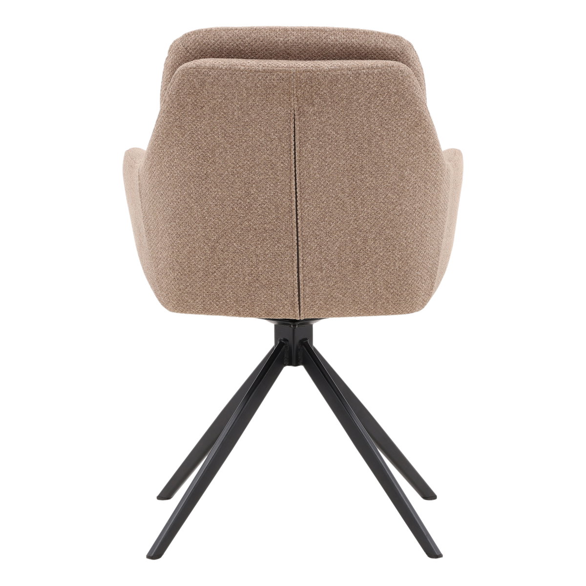 Ravena Dining Chair Set of 2 Sand, by Dovetail, 23.32" width x 34.25" height x 25" depth View 4