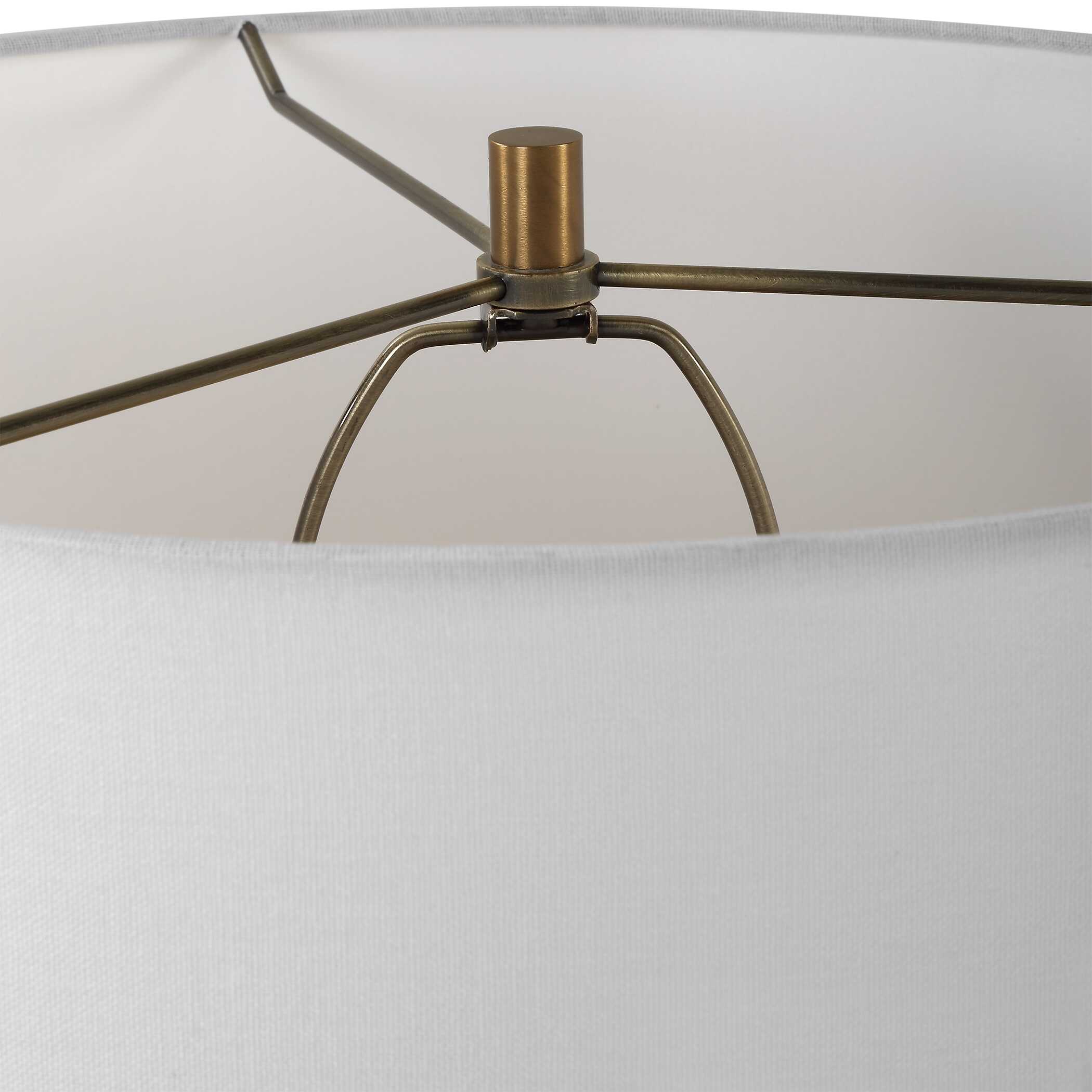 Stratified White Table Lamp large image 