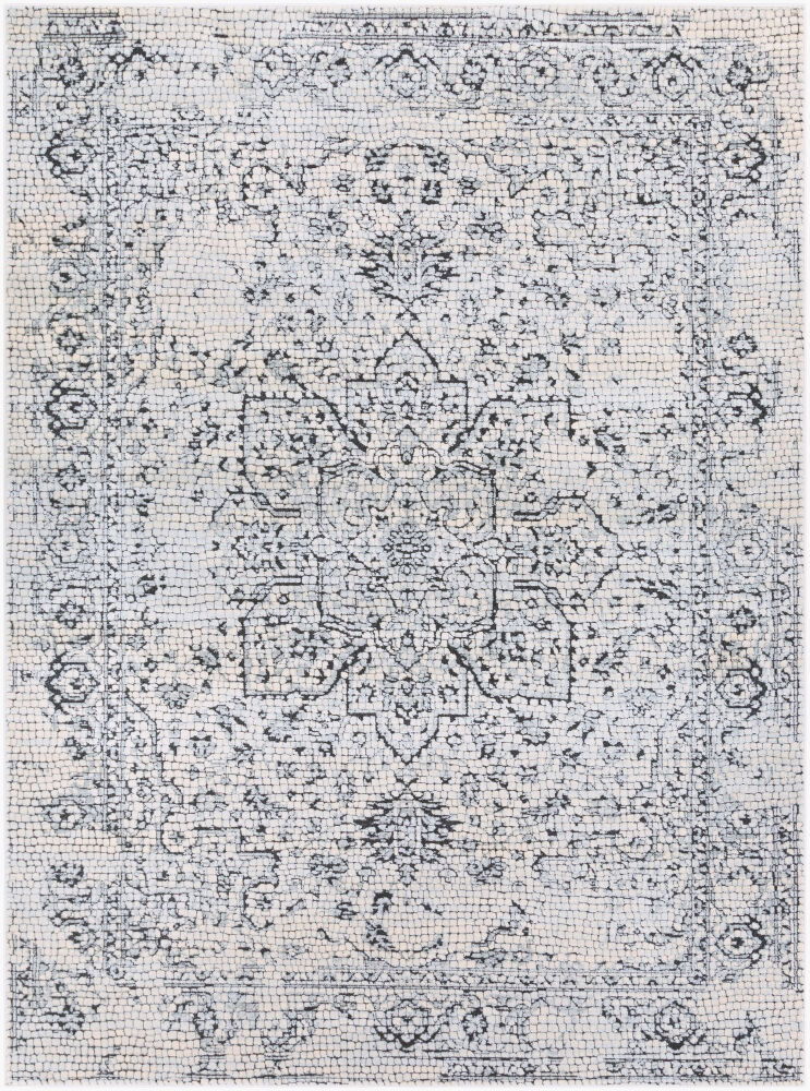 Venezia Machine Woven Rug, by Surya, 1'3.75" length x 1'3.75" width