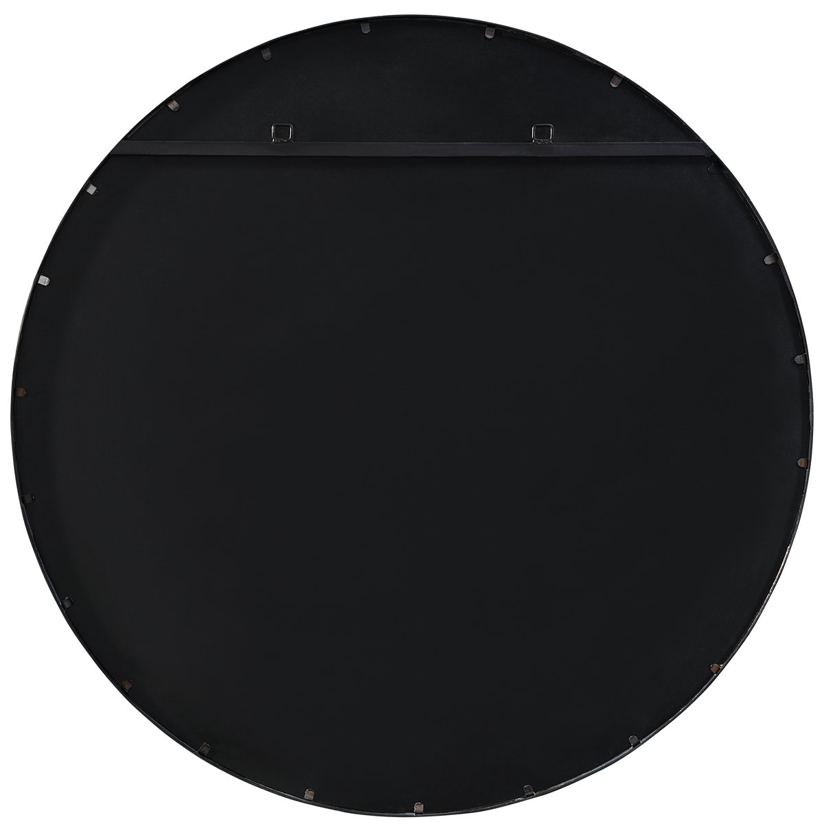 Dawsyn Round Mirror, by Uttermost, 3'8" width x 3'8" height x 1.5" depth View 9
