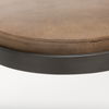 Tyson 17L x 18W x 28H Brown Leather with Metal Frame Counter Stool thumbnail 6