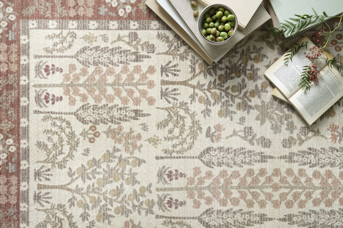 Rifle Paper Co. x Loloi Holland Rug, 2'3" length x 3'9" width View 3