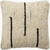Divided Accent Pillow Down, Decorative Pillow by Surya, 22" length x 22" width thumbnail
