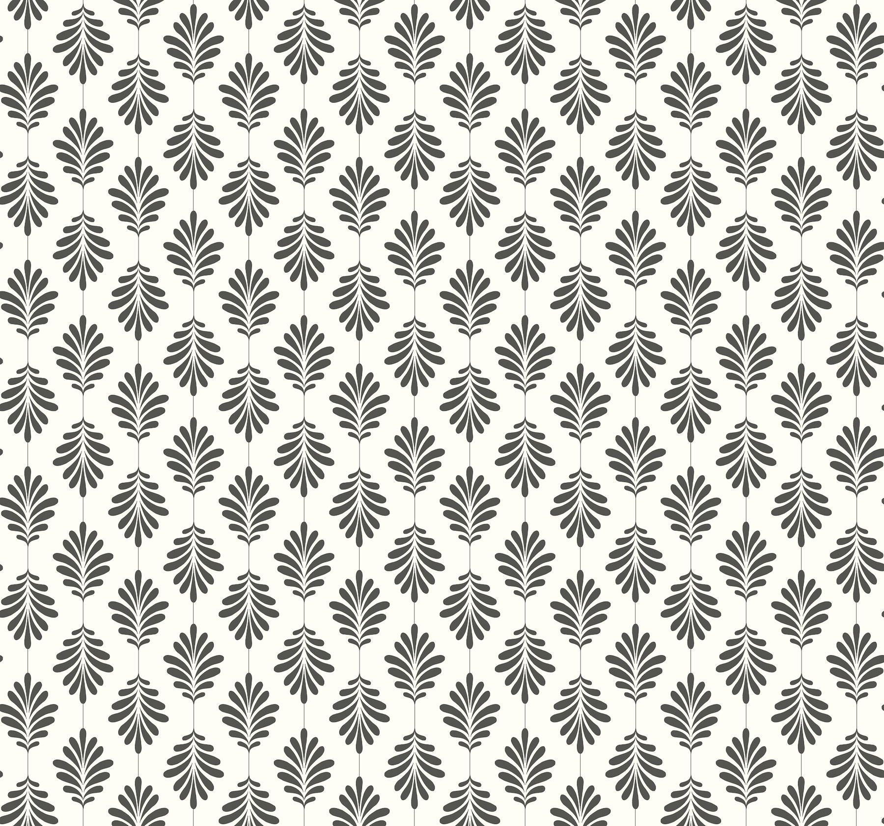 Leaflet Black & White Wallpaper large image 