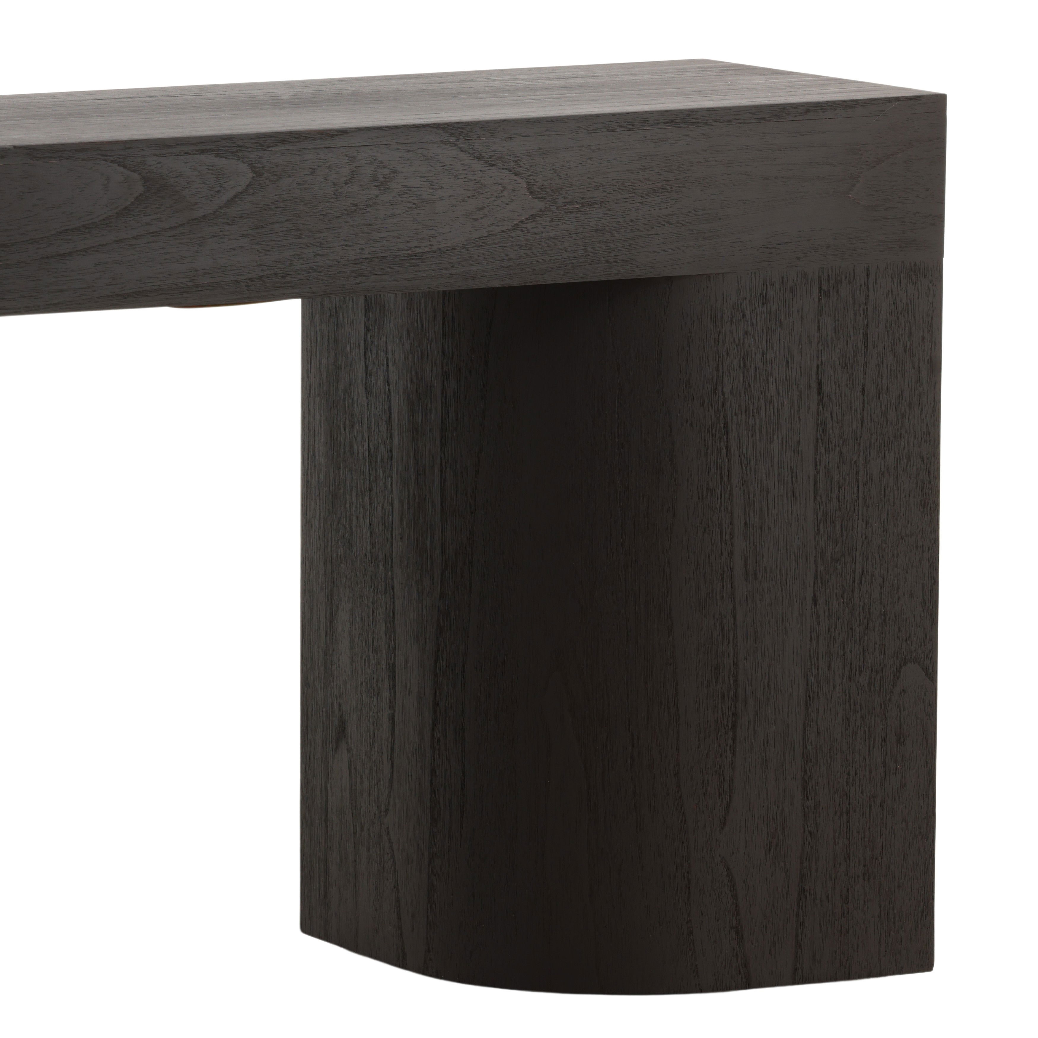 Juna Console Table Dark Brown large image 