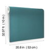 Dutch Braid Teal Wallpaper thumbnail 4
