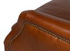 Baker Leather Swivel Chair,Havana Lthr thumbnail 5