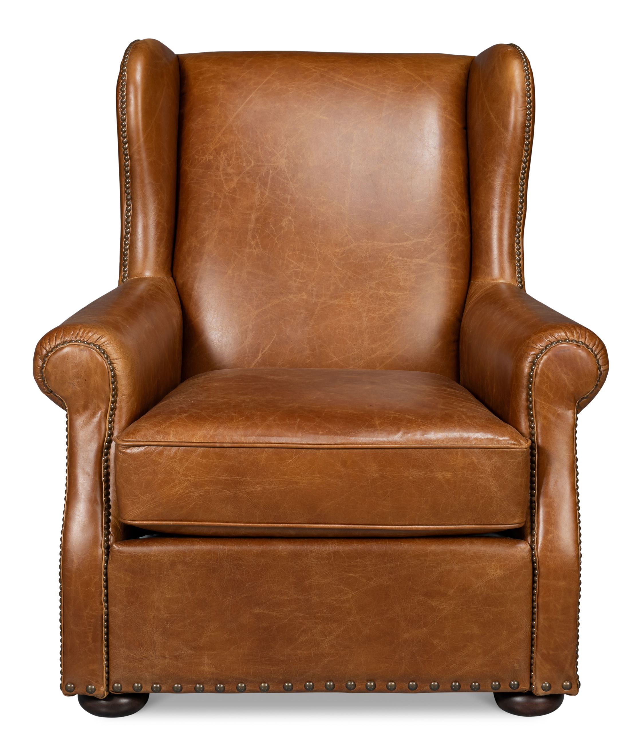 London Dry Accent Chair  Cuba Brown large image 