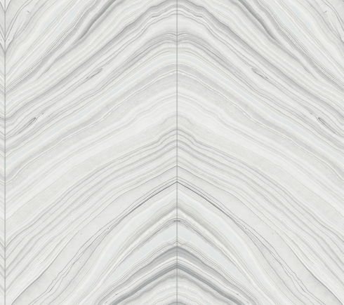 Onyx Strata Sheer Grey Peel & Stick Wallpaper