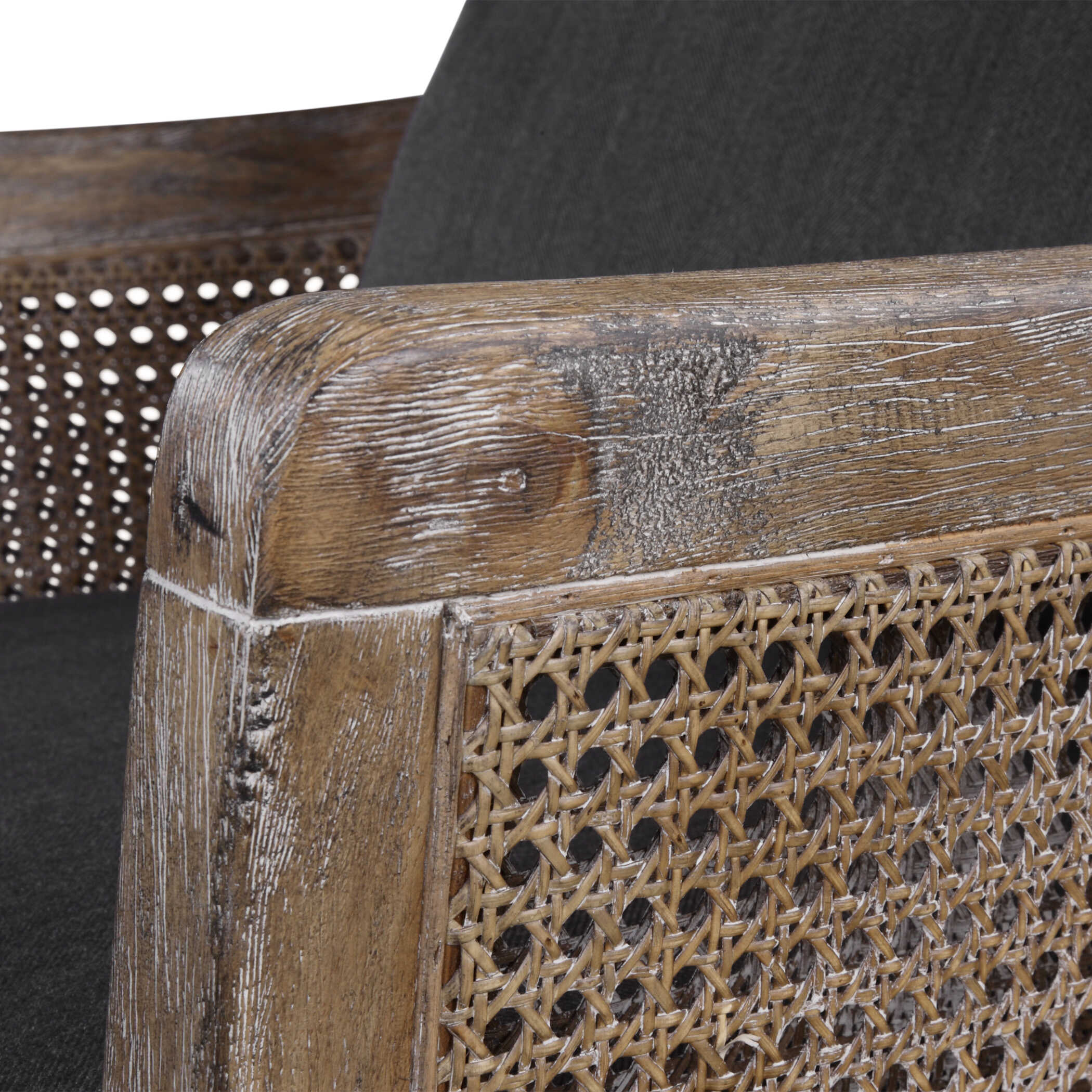 Encore Dark Gray Armchair, Furniture by Uttermost, 28.5" width x 33" height x 31" depth View 7