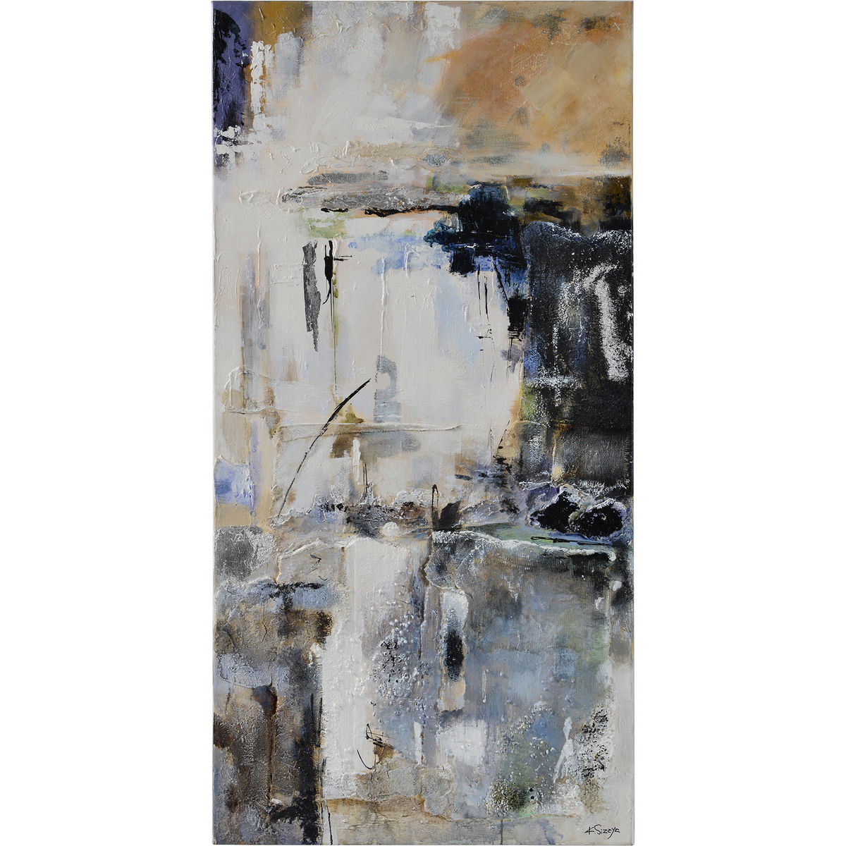Yaffa  Canvas Art, Painting by Renwil, 60" height x 2" depth View 6