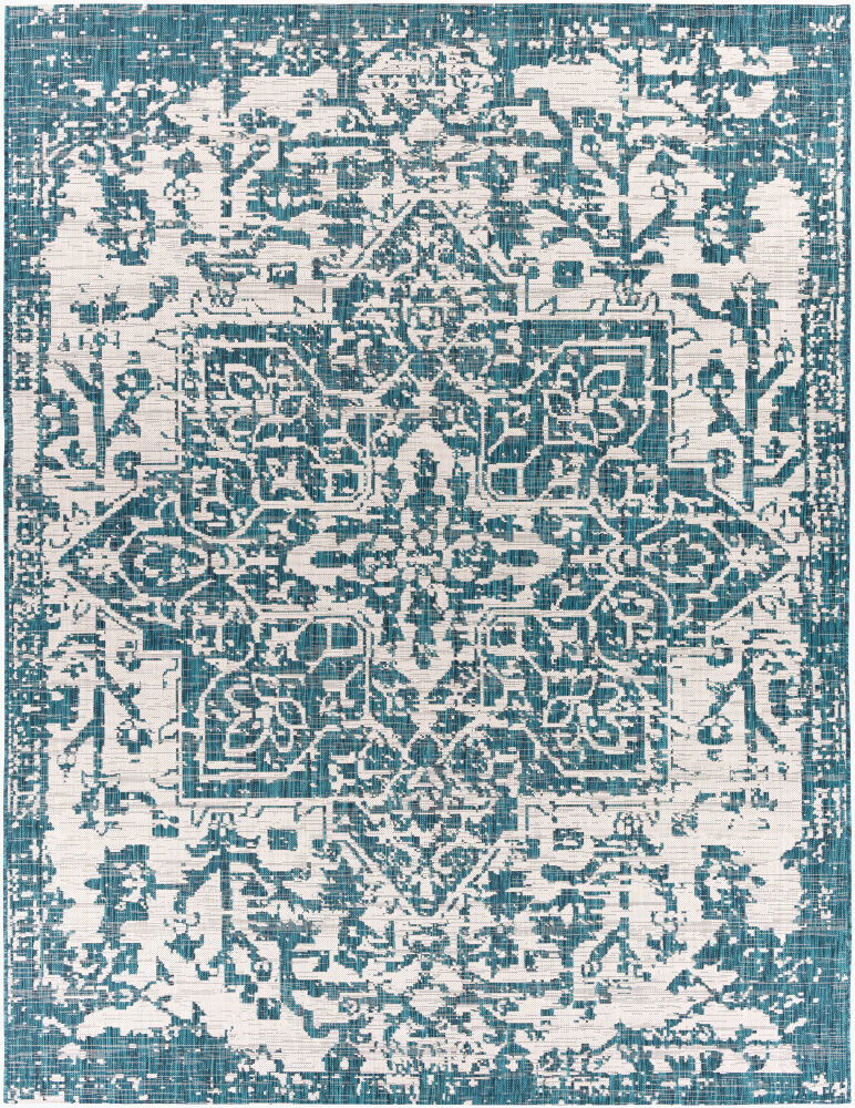 Eagean Machine Woven Rug, by Surya, 1'3.75" length x 1'3.75" width
