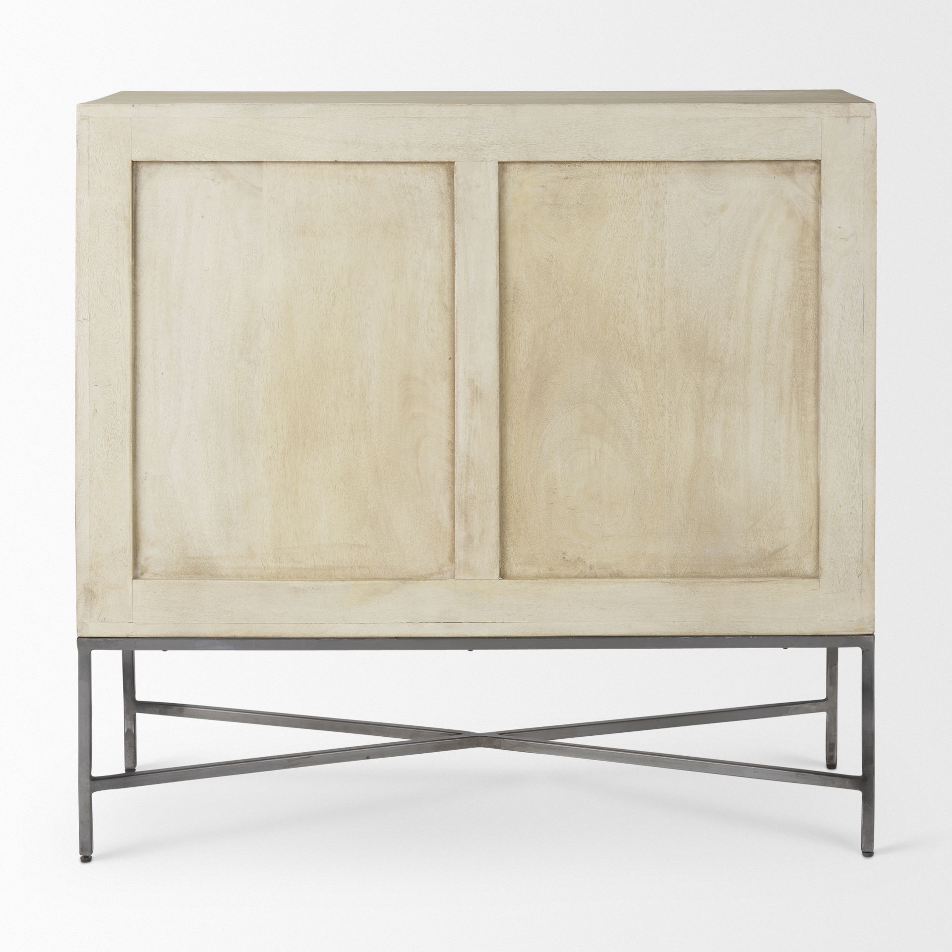 Hogarth  2 Door Blonde Wood Accent Cabinet large image 