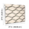 Palisades Paperweave Beige Wallpaper thumbnail 5