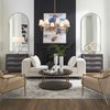 Repose Oversized Ivory Bench, Benche by Uttermost, 90.5" width x 28.5" height x 26" depth thumbnail 9