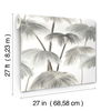 Plein Air Palms Black & White Wallpaper thumbnail 4