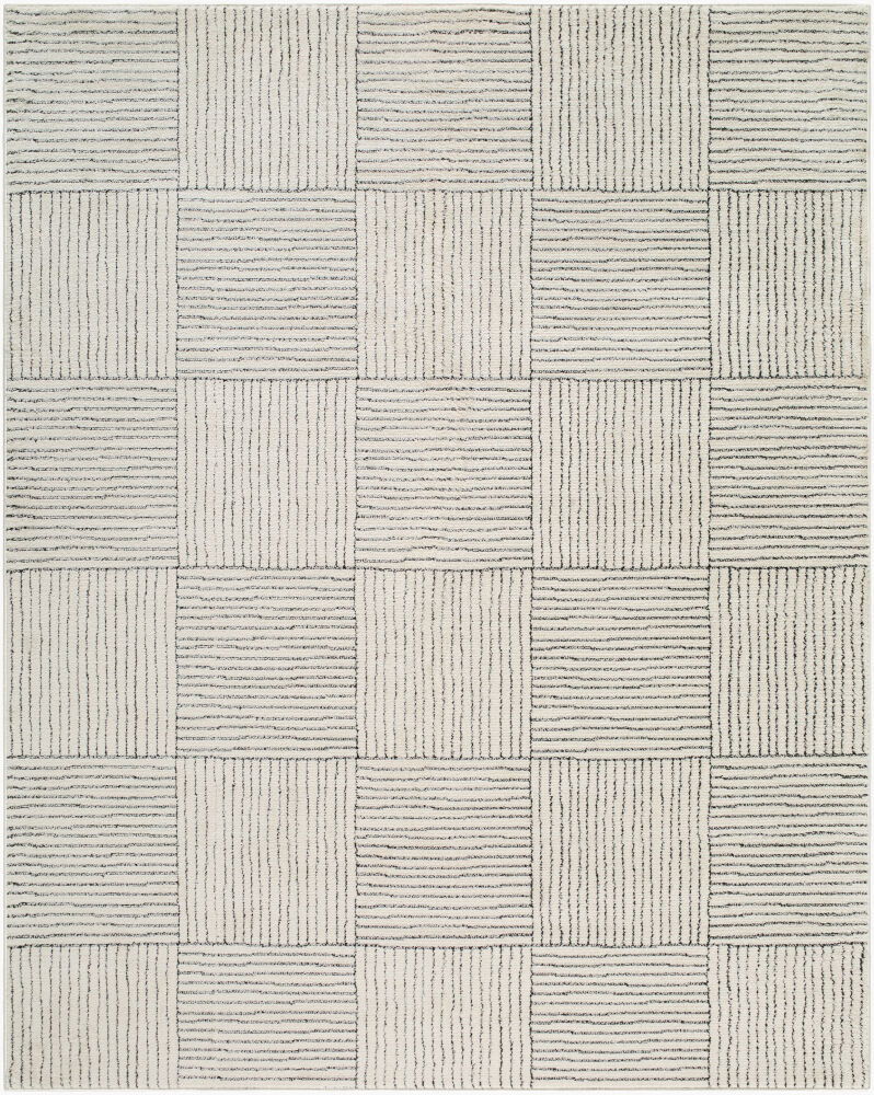 Architect Machine Woven Rug, by Surya, 1'3.75" length x 1'3.75" width