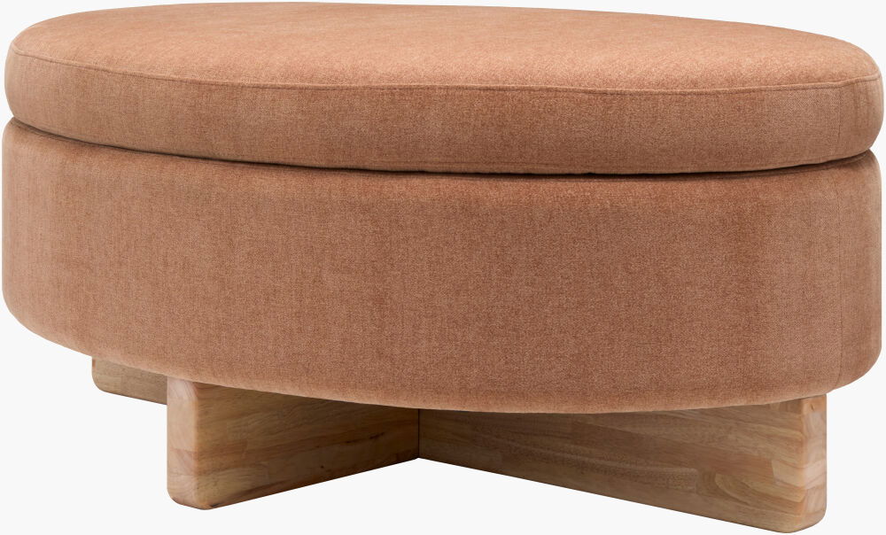 Corson Ottoman, by Surya, 32" width x 20" height