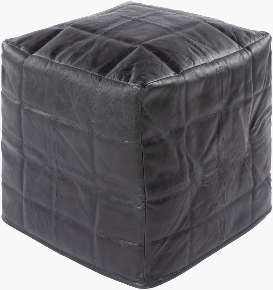 Barrington Pouf, Ottoman by Surya, 18" width x 18" height