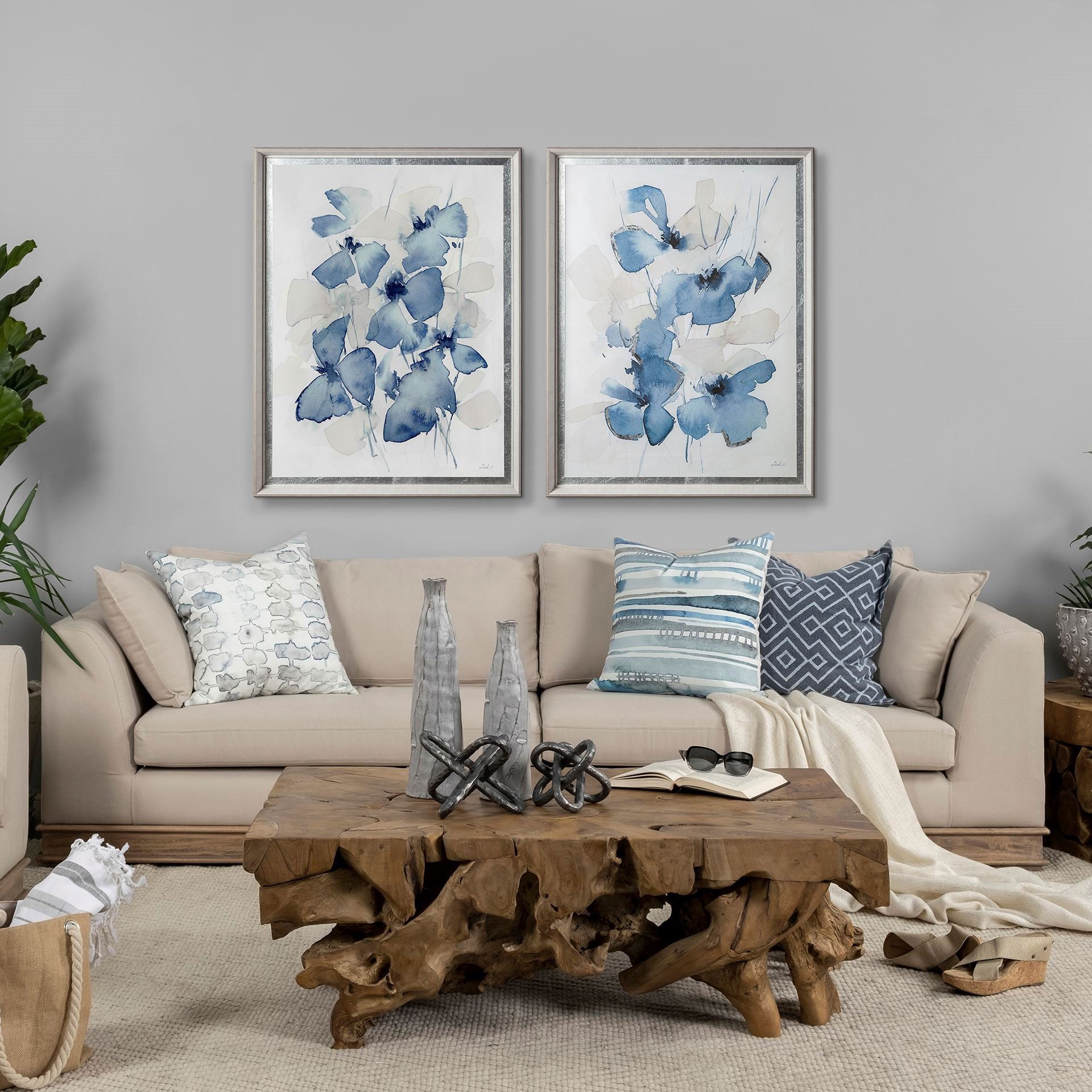 Wilhelm I (Small) 7L x 7W Silver Metal Link Decor Object, Decorative Object by Mercana, 6.69" length x 6.69" width x 6.69" height View 3