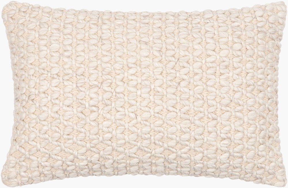 Karolyn Lumbar Pillow, Decorative Pillow by Surya, 14" length x 22" width