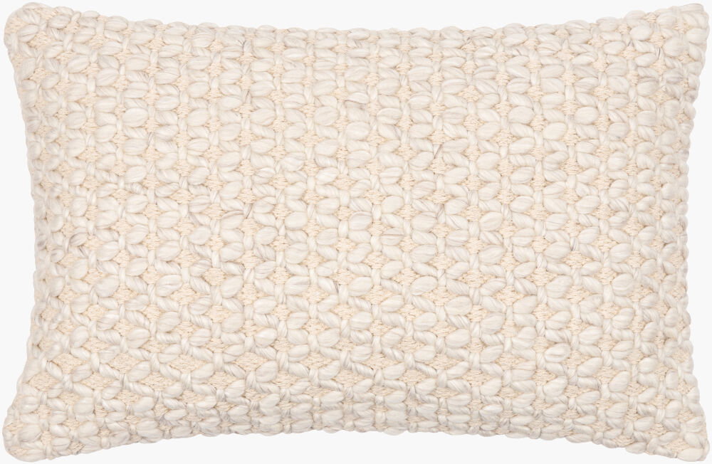 Karolyn Lumbar Pillow, Decorative Pillow by Surya, 14" length x 22" width