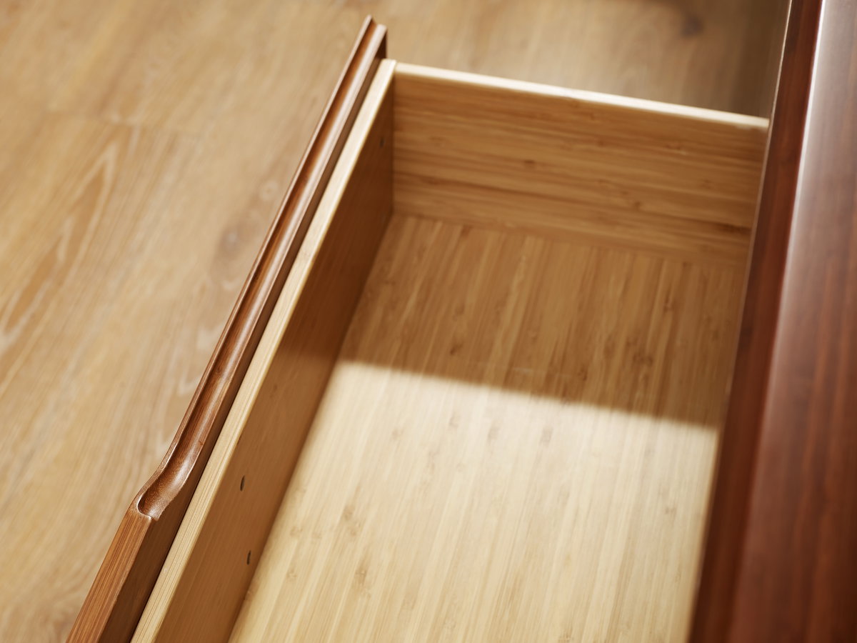 Currant Six Drawer Double Dresser, Amber, by Greenington, 19" length x 64" width x 34.25" height View 11