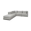 Valence Medium Gray Arm Pillow Sectional Piece, Sectional Sofa by Mercana, 17.72" length x 0.39" width x 27.56" height thumbnail 9