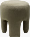Ploom Ottoman, by Surya, 16" width x 18" height thumbnail
