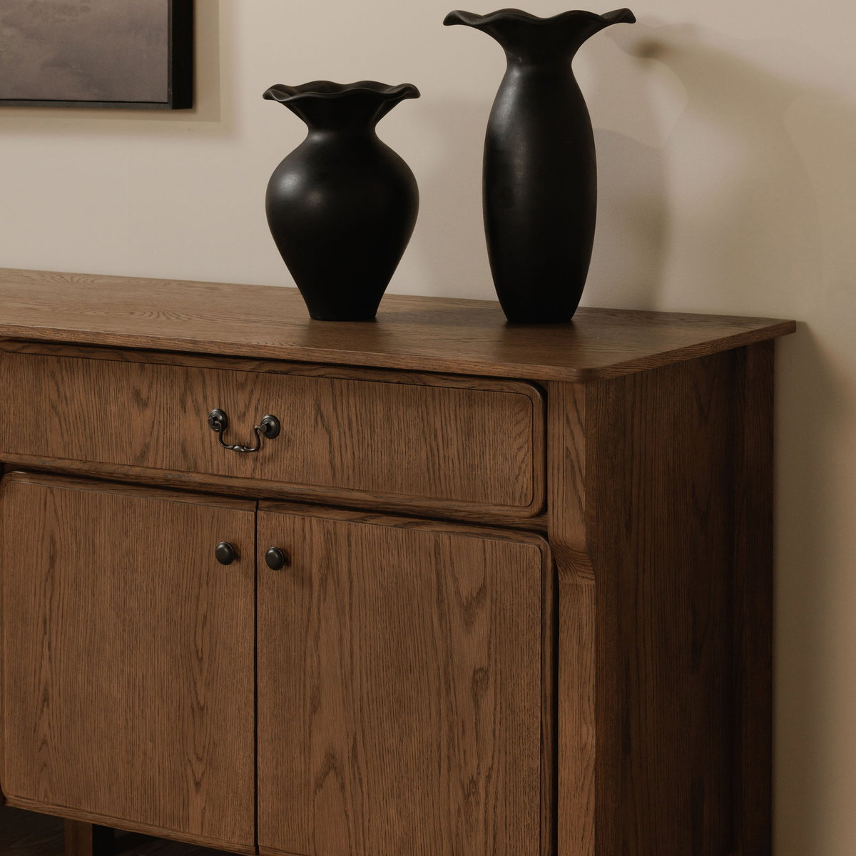 Caroline Sideboard Warm Brown, Cabinets & Sideboard by Moe's Home, 78.5" width x 32" height x 19.76" depth View 7