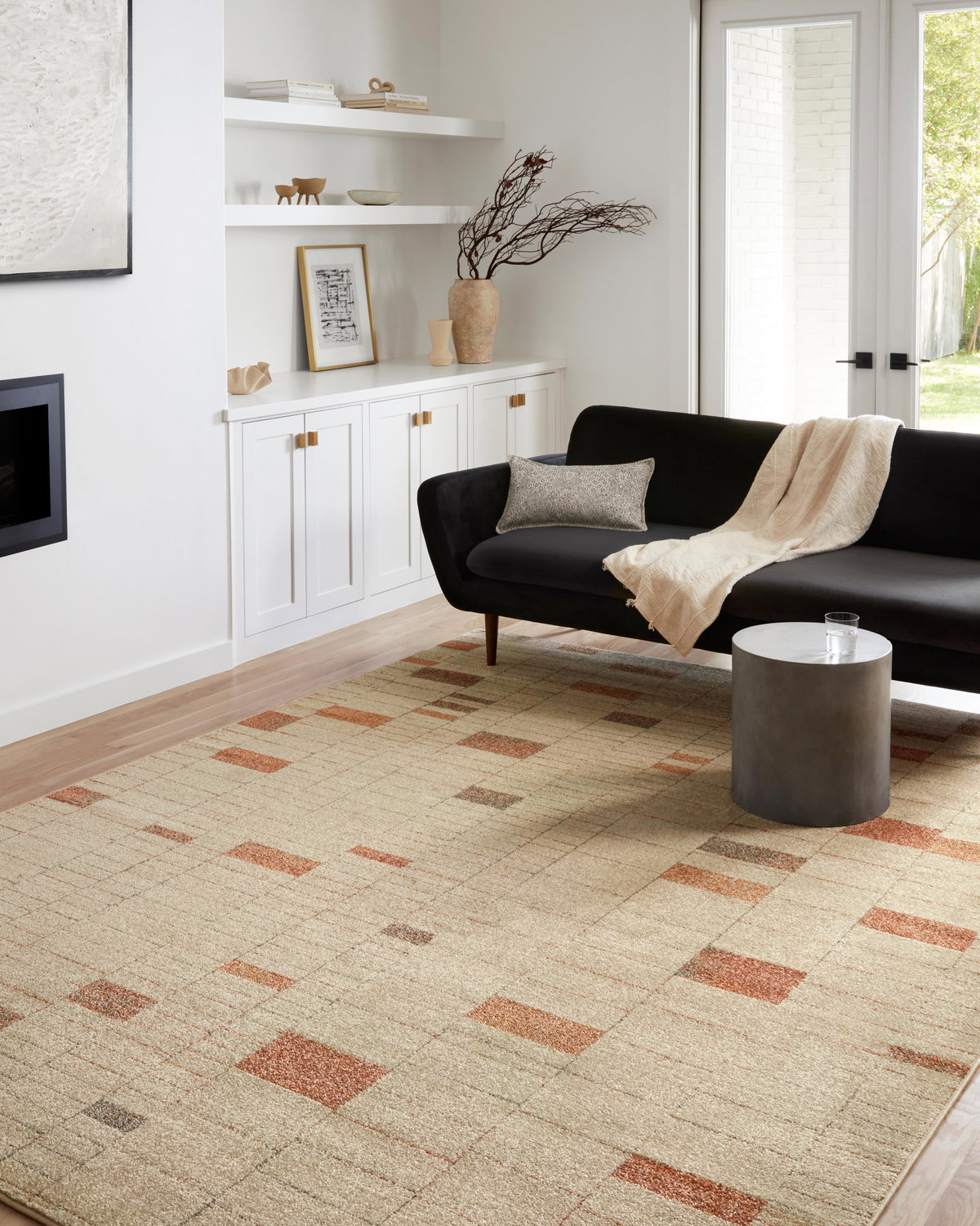 Loloi Bowery Rug, 1'6" length x 1'6" width View 2