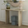Huntington Garden Glass Accent Table Green, Console Table by Jamie Young, 13" width x 17" height x 13" depth thumbnail 4