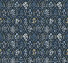 Hawthorne Navy & Gold Wallpaper thumbnail 0