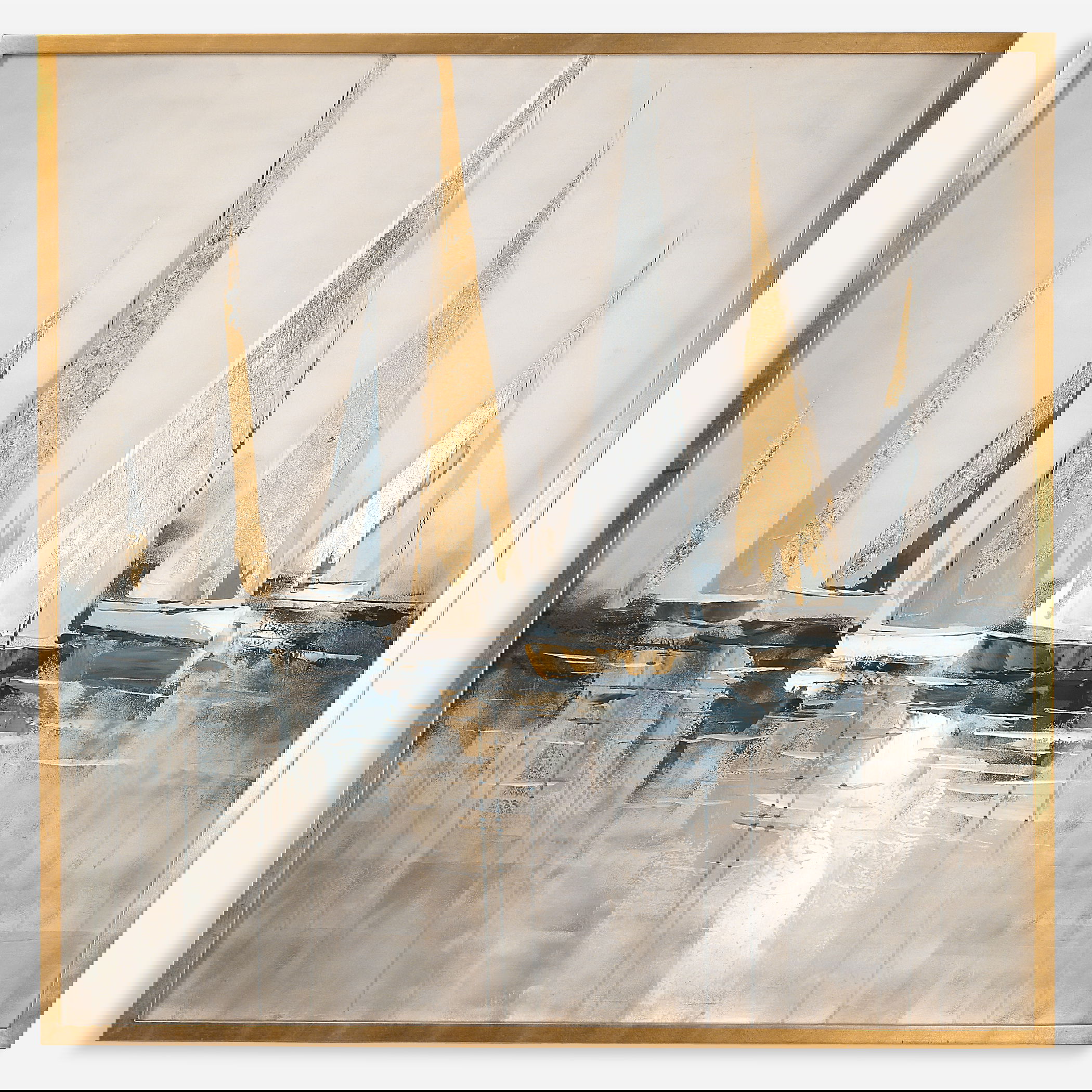 Regatta Nautical Art, Painting by Uttermost, 51.62" width x 51.62" height x 2" depth View 1