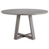 Gidran Gray Dining Table, Furniture by Uttermost, 52" width x 29.9" height x 52" depth thumbnail 6