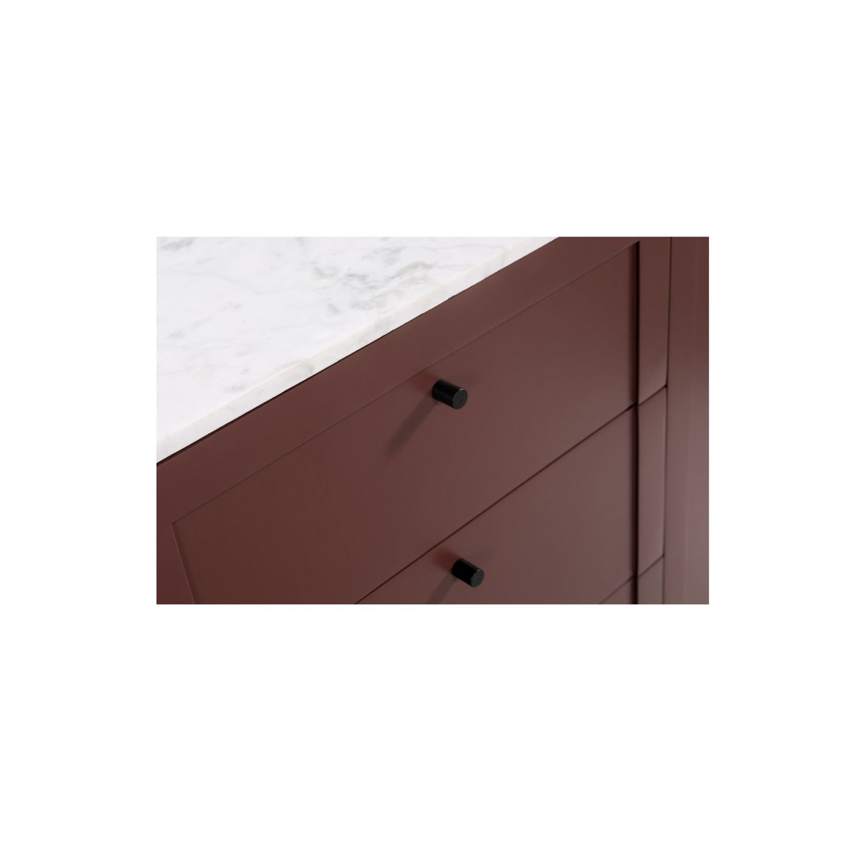 Nadine Sideboard Deep Burgundy, Cabinets & Sideboard by Moe's Home, 78" width x 33" height x 20" depth View 7