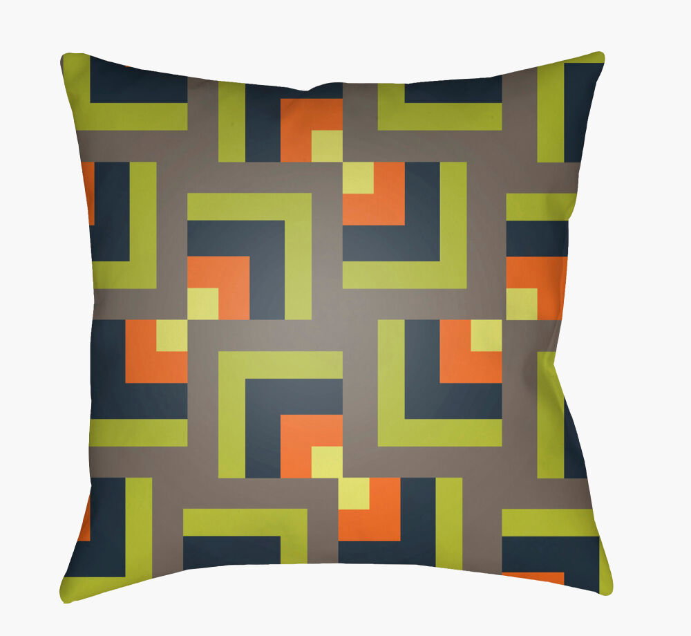 Moderne Accent Pillow, Decorative Pillow by Surya, 18" length x 18" width
