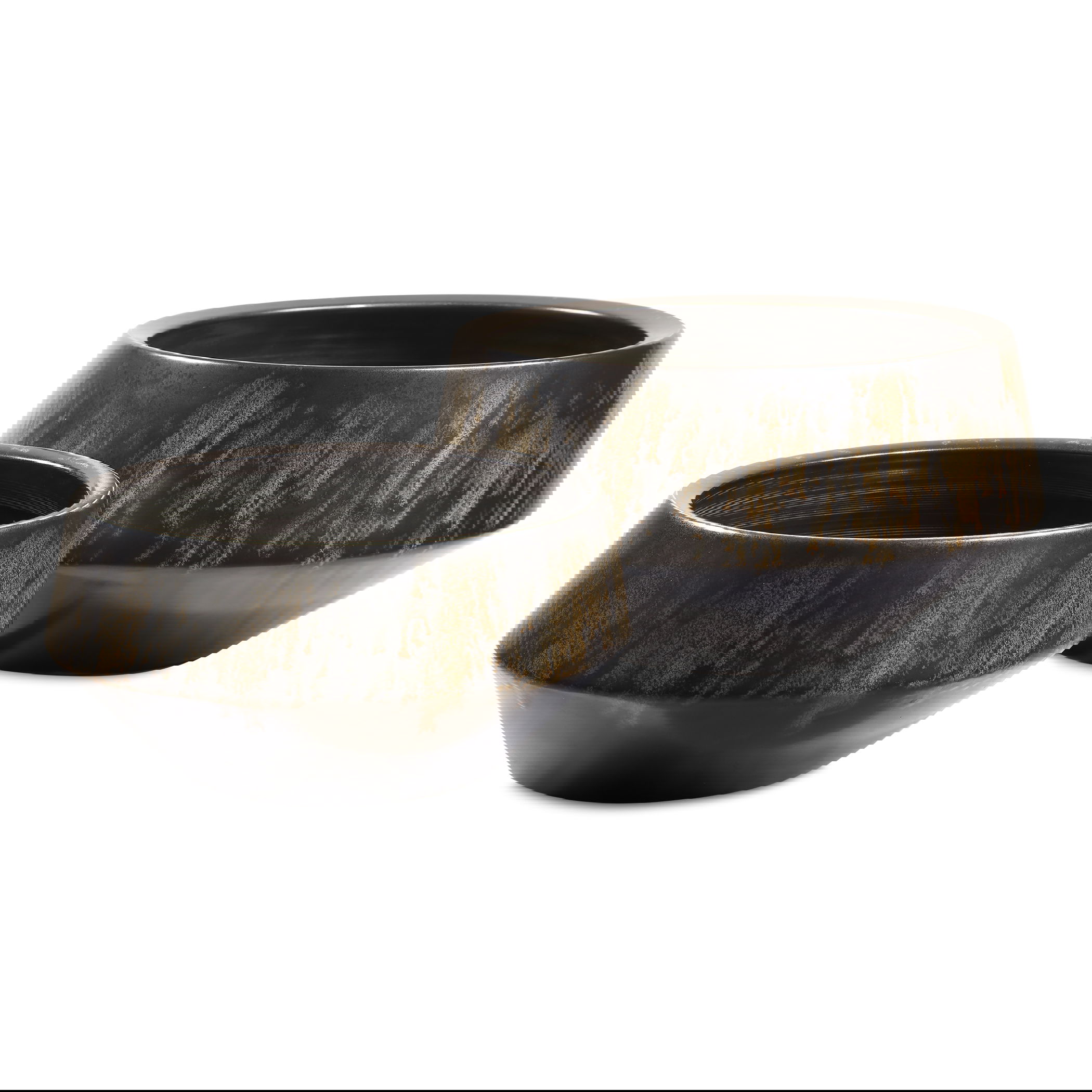 Bronze Duo Vases Set/2 large image 