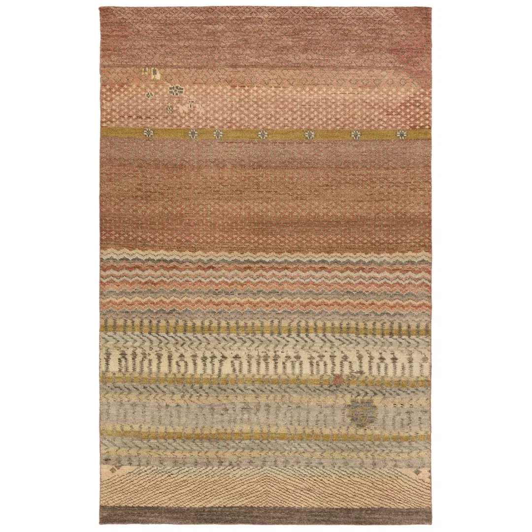Jaipur Living Kakero LIB14 Handknotted Bohemian Red Area Rug (10'x14') large image 