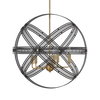 Spherical 5 Light Pendant, by Uttermost, 27.75" width x 27.5" height x 27.75" depth thumbnail 3