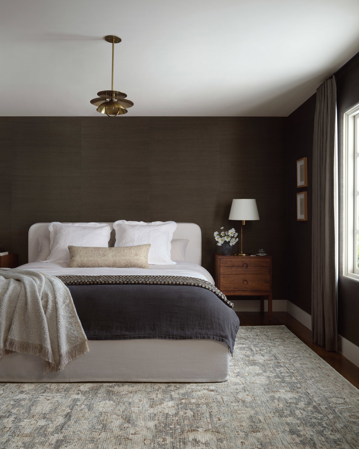 Amber Lewis x Loloi Honora Rug, 5'3" length x 7'9" width View 2