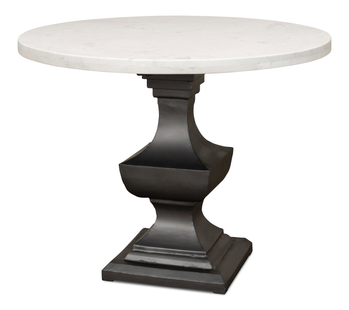 Haviland Dining Table, by Sarreid, 3'4" length x 3'4" width x 2'7" height View 1