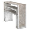 Genara Bone White Carved Console Table, Furniture by Uttermost, 48" width x 30" height x 12" depth thumbnail 5