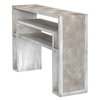 Genara Bone White Carved Console Table, by Uttermost, 48" width x 30" height x 12" depth thumbnail 5