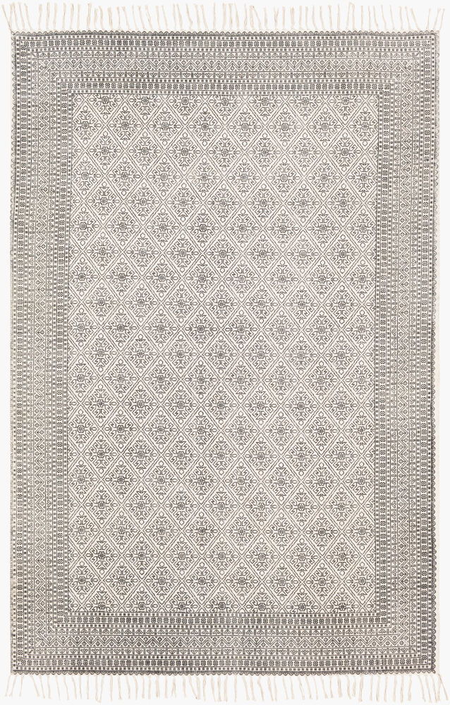 July Handmade Rug, by Surya, 1'6" length x 1'6" width