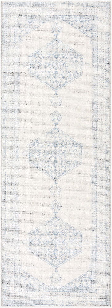 Downtown Machine Woven Rug, by Surya, 7'2.61" length x 2'7.49" width