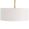 Huxford Brass Arch Floor Lamp, by Uttermost, 2'3" width x 5'8.5" height x 1'5" depth thumbnail 6
