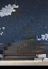 Fractured Prism Blue & White Peel & Stick Wallpaper thumbnail 1