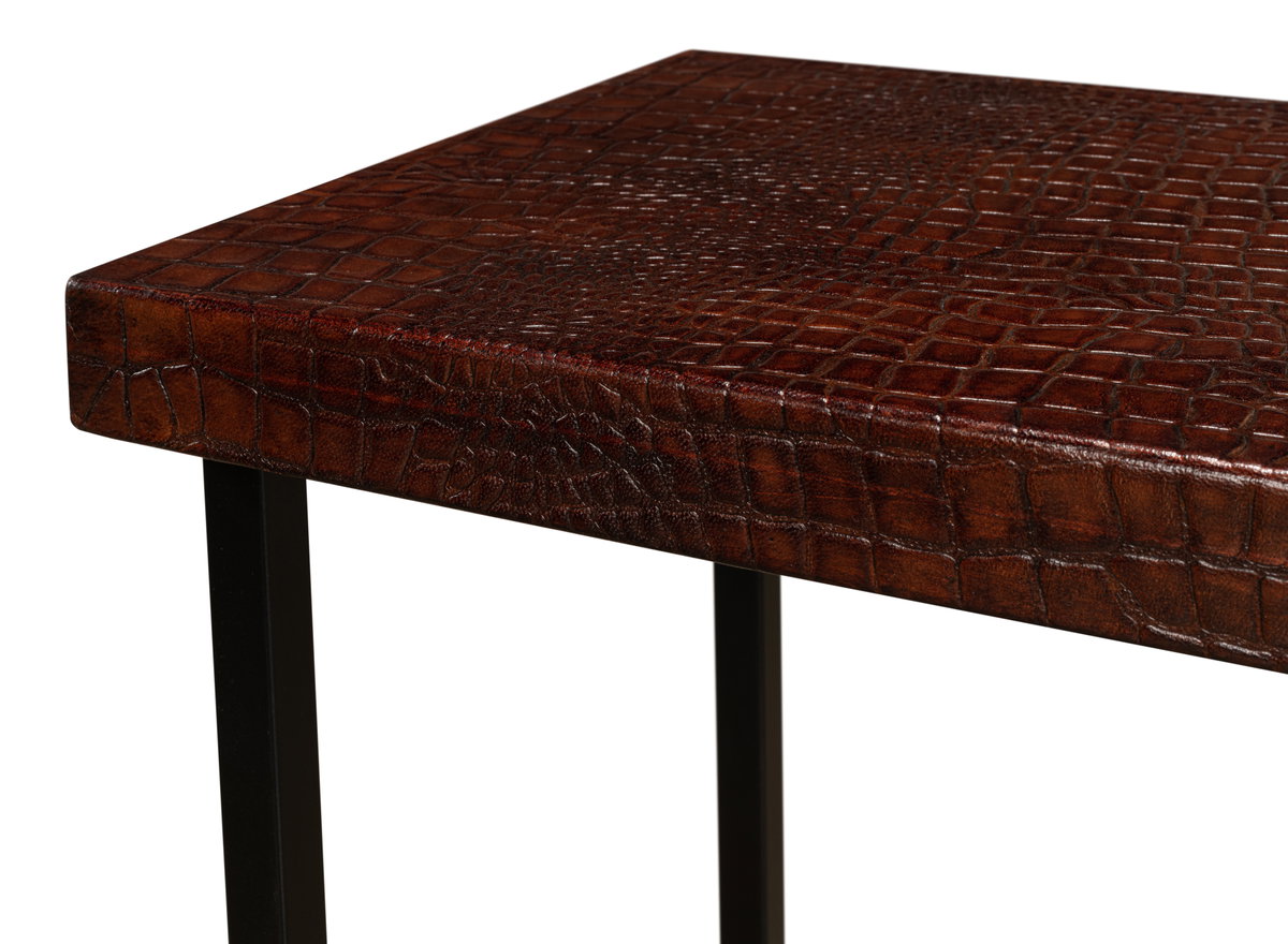 Apple Orchard Laptop Table, by Sarreid, 1'2" length x 1'6" width x 2'3" height View 13