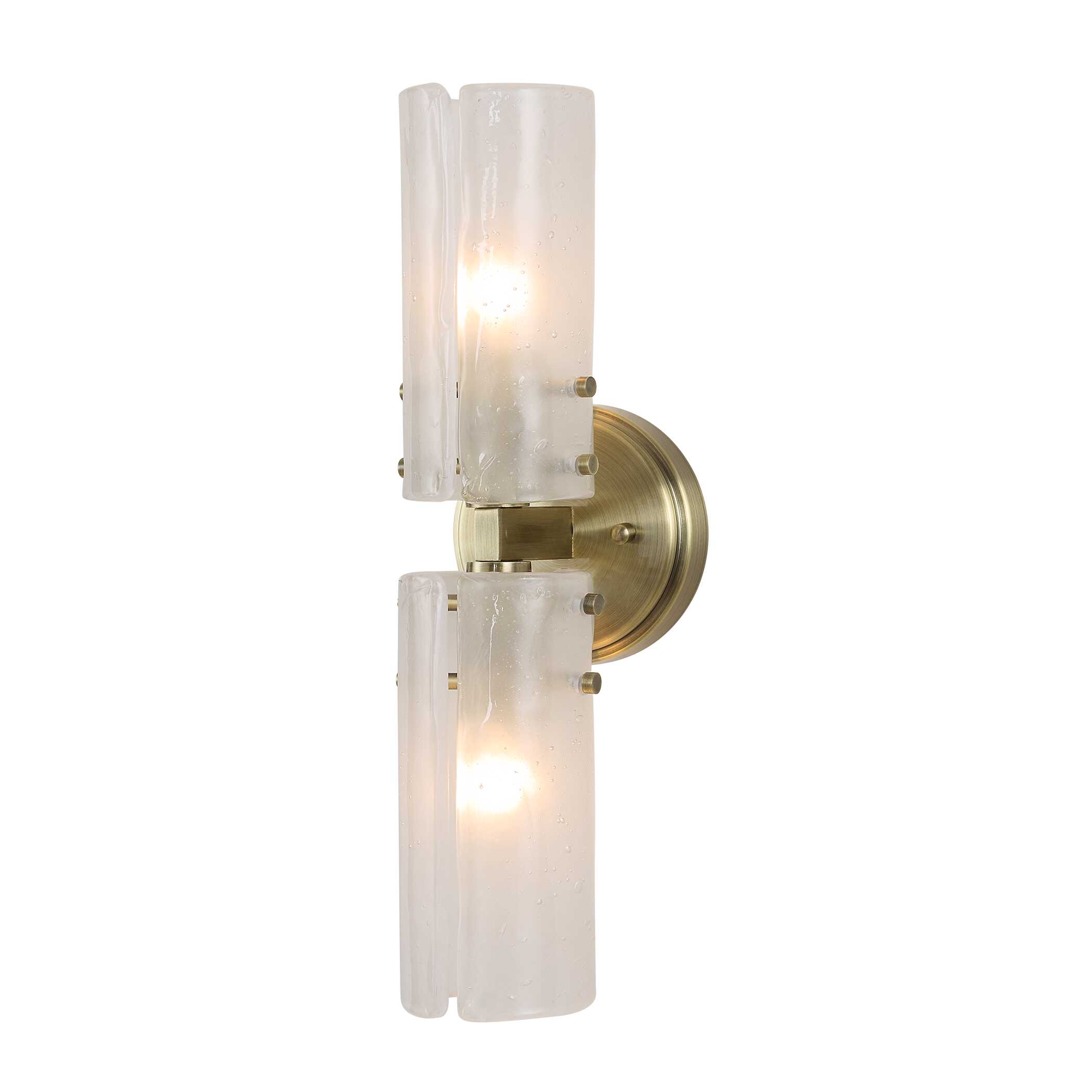 Mistie 2 Light Glass Sconce Mistie 2 Light Glass Sconce large image